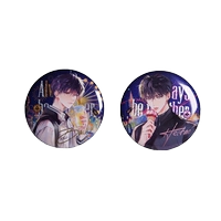 Матовое колесо обозрения, холодная завивка, значок, набор