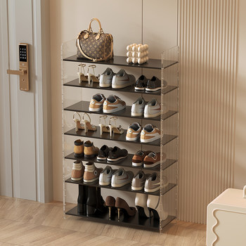 Yun zhongsen light luxury internet celebrity acrylic hover shoe rack