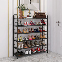 Shoe shelf home simple Net red shoe rack good-looking multi-layer shoe cabinet bedroom iron small shoe shelf narrow shoe rack