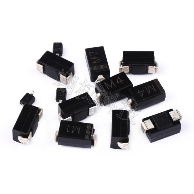 Smd Rectifier Diode M1 M4 M7 T7 Silkscreen 1N4007 In4004 1N4001 Sma Package