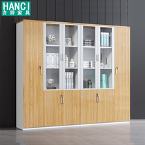Office Filing Cabinet Wooden Office Cabinet With Locker Locker Office Bookcase Glass Door Data Cabinet File Cabinet