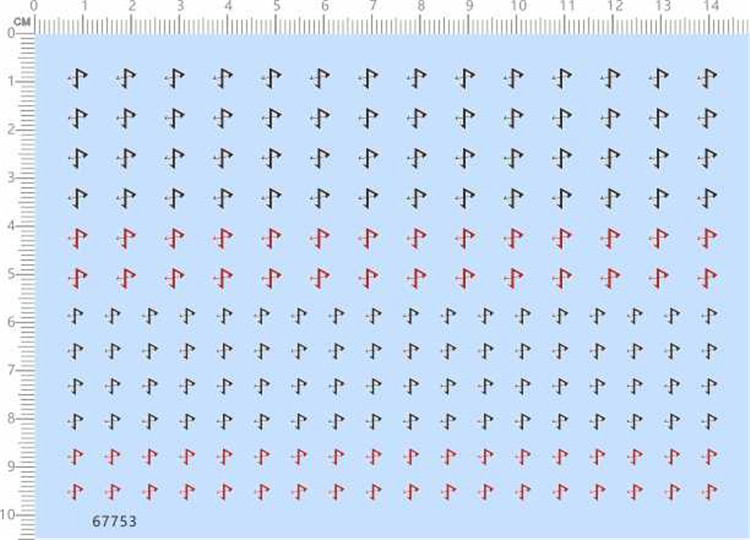 Cosmos Warships Gamilas Cruiser (Destroyers) Universal Signs Special Water Sticker (67753)
