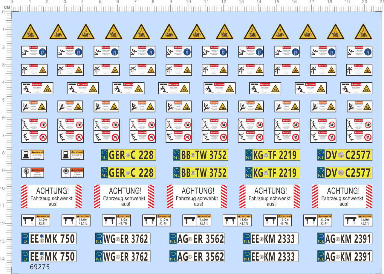 Special Water sticker for the GM logo of the car model Librekheldmag (engineering car) (69275)