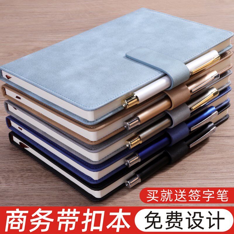 Custom Notebook Subtext Thickened Business Notepad College Student Brief Art Refinement a5 Working Day Remember Book