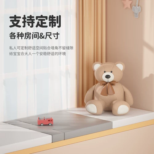 Нетоксичный складной игровой коврик для ползания без запаха, увеличенная толщина