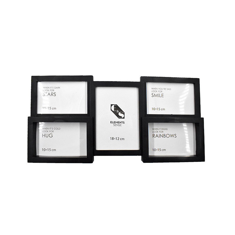 (Produced by Hezhai) Rectangular modern wall-mounted combination photo frame 18 inch simple photo frame