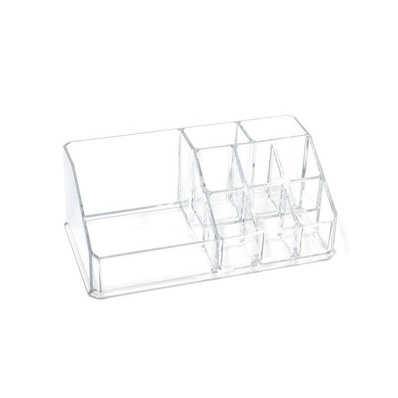 (Produced by Hezhai) Cosmetics storage box household organizer box lipstick makeup brush small rack