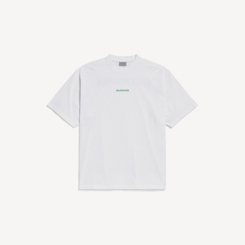 Balenciaga 26 Winter New Product Balenciaga Back Medium-Fit T-Shirt