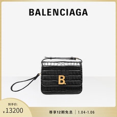 Сумка balenciaga巴黎世家 女士 b.黑色小牛皮小包