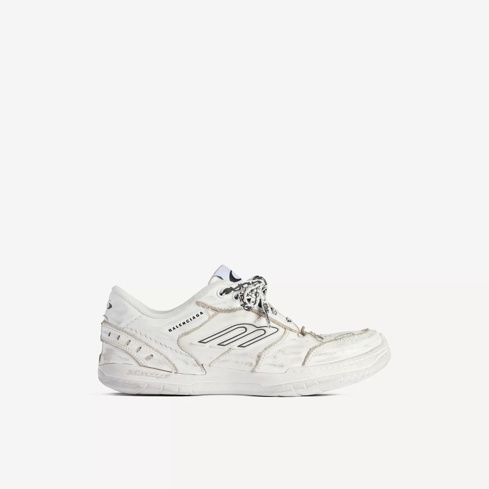 Баленсиага Balenciaga HAMPTONS WORN-OUT умеренно изготовленные женские старые кроссовки