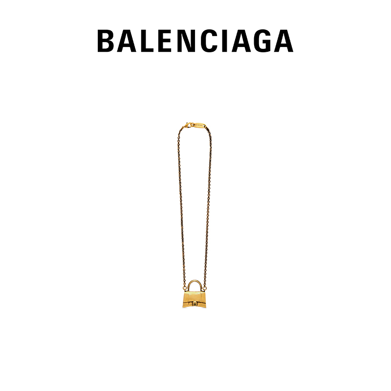 BALenciaga Paris Shijia BAG Ladies Handbags hanging accessories Design necklace-Taobao