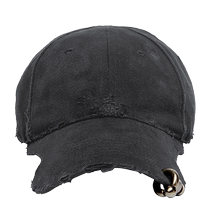 (Exclusive interest-free) BALENCIAGA HEAVY PIERCING notch design baseball cap