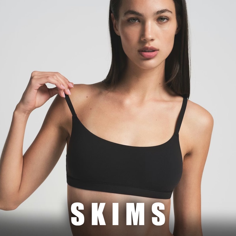 [Official Direct Sale] Skims Shapewear Scoop Bralette Suspender Bra Underwear Sports Vest for Women