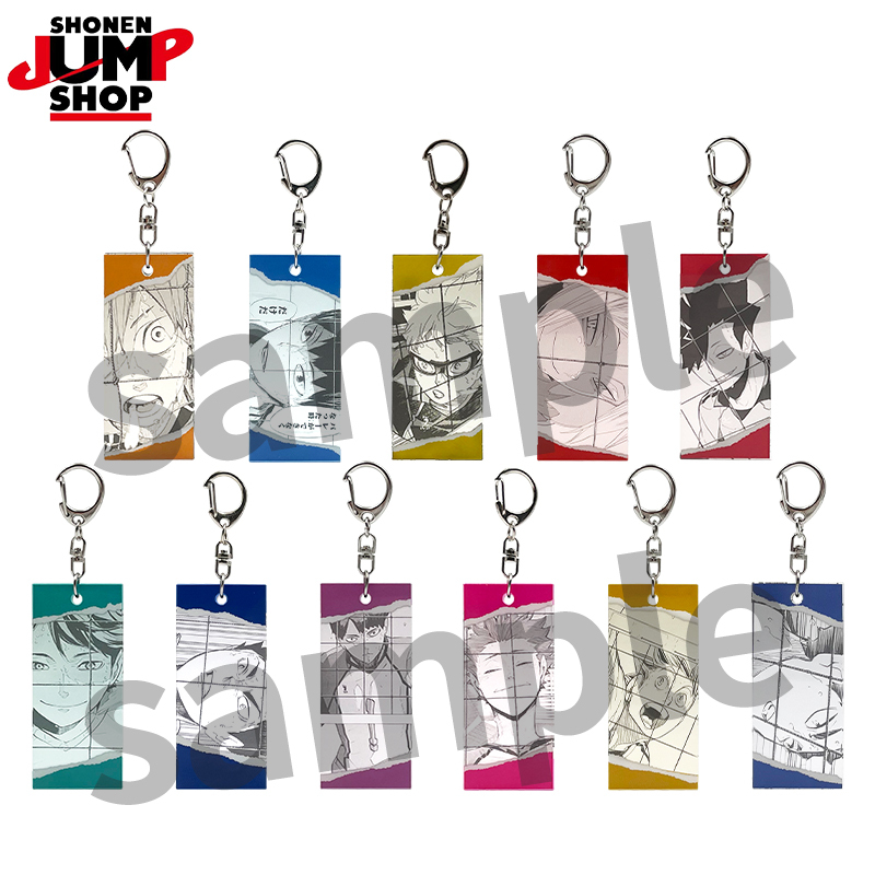 Shonen Jump Shop Official Volleyball Boys! Acrylic Keychain Blind Box Net Celebrity Rival Genuine Product