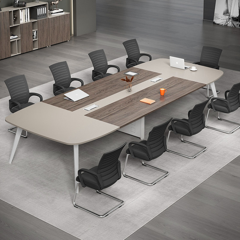 Conference Table Long Table Negotiation Table And Chairs Portfolio Brief Modern Small Reception Office Training Plate Furniture