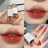 Демисезонная питательная нюдовая помада, зеркальный эффект, не выцветает