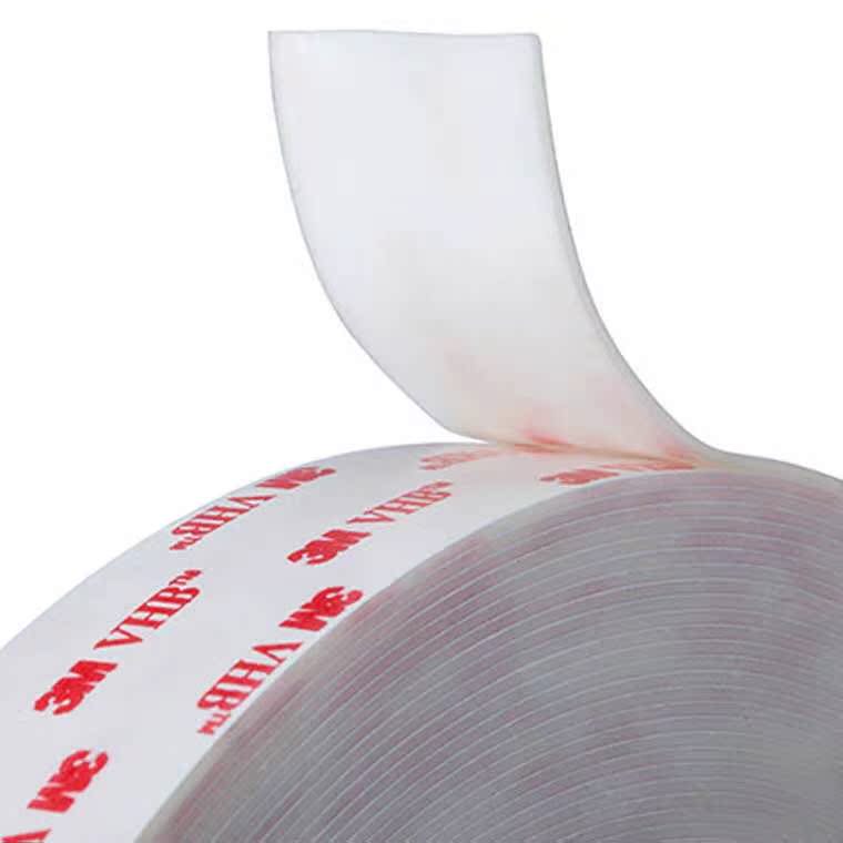 3m tape 3M4950 white red and character white rubber VHB foam rubber 1 thick can be cut arbitrarily width