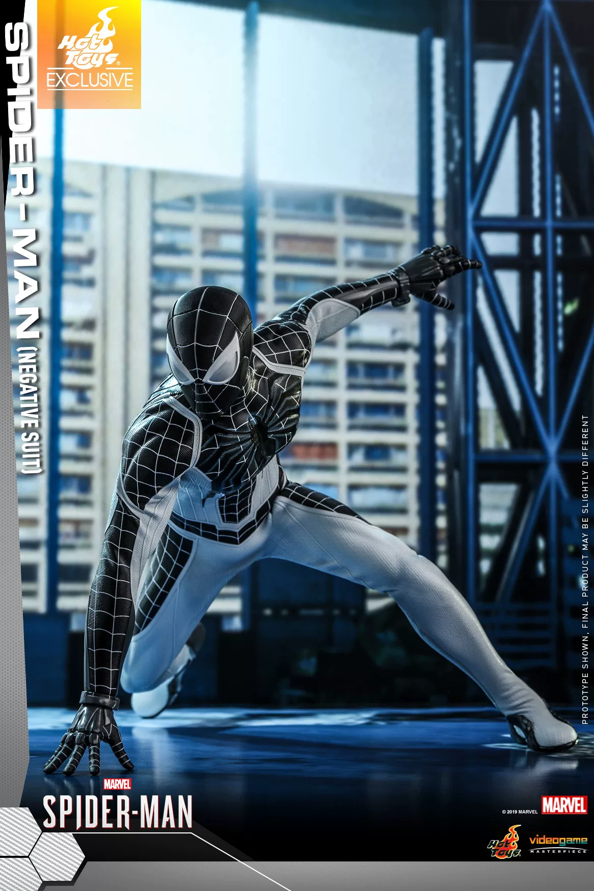 Новая сумка со спотом SF HOTTOYS HT VGM36 Гейм версия Marvel Negative Space Battlefit Spider-Man