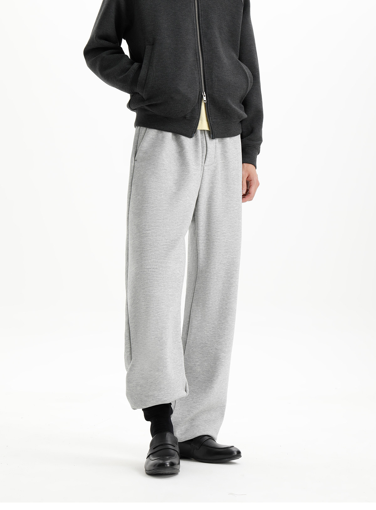 PLUS NO LOGO Wool-Blend Loose Joggers