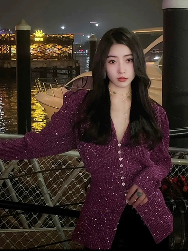 Корсет, сексуальные блестки для ногтей, рукава фонарики, V-образный вырез