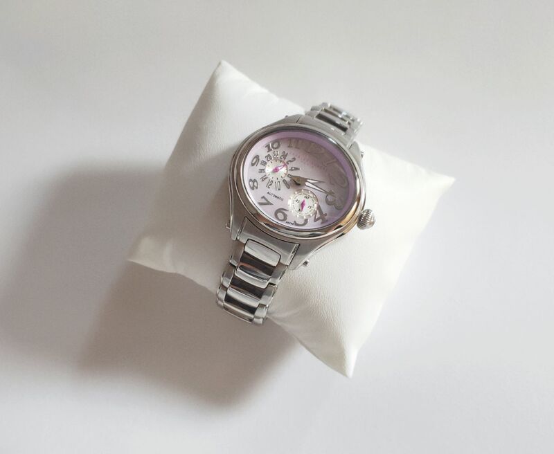 37.5mm Dial French Brand Vintage Women's Automatic Mechanical Watch Sapphire Mirror Stainless Steel Watch 37.5mm Dial French Brand Vintage Women's Automatic Mechanical Watch Sapphire Mirror Stainless Steel Watch