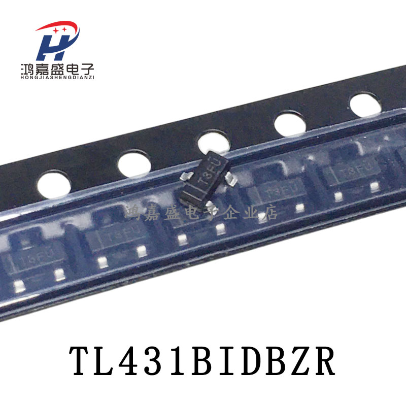 (10个)TL431BIDBZR 丝印T3FU SOT23-3 低压线性稳压器IC全新