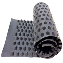 Plastic Drain Water Board Roof Greening Garden Storage Drain Water Board Filter Water Board Garage Top Plate Concrete Water-resistant Root Plate