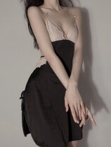 Uncle Deer: Beauty The Sexy Sleeping Girl Summer lace harness Temptation Ice Silk Passion Thin style sleep