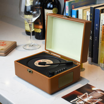 Cd Player Album Player for Listening to Music, Vinyl Retro, Birthday Gift for Best Friend or Friend, Cd Player