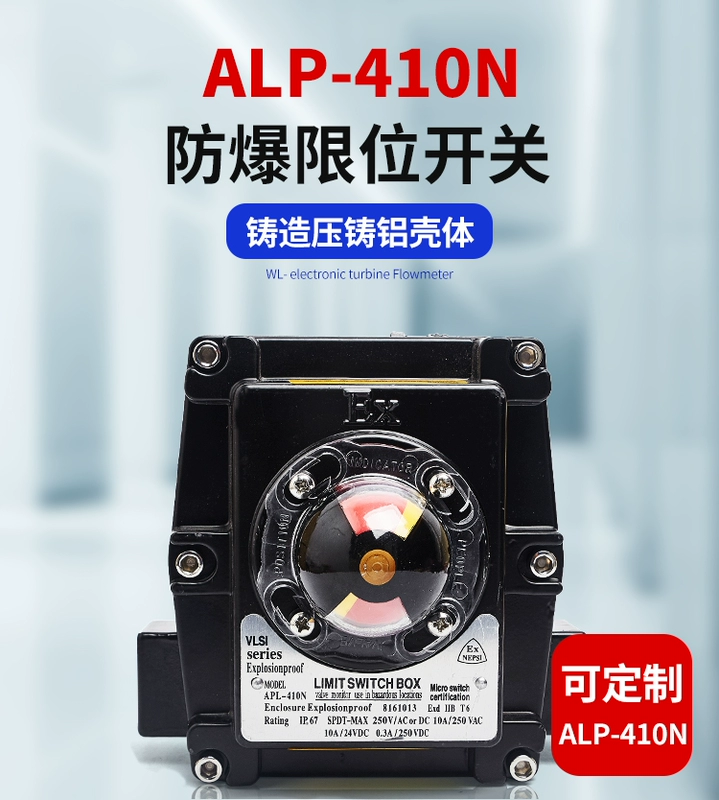 APL-410N công tắc giới hạn chống cháy nổ van khí nén công tắc phản hồi giới hạn thiết bị trả lời van điện từ 5 2 airtac các loại van khí nén