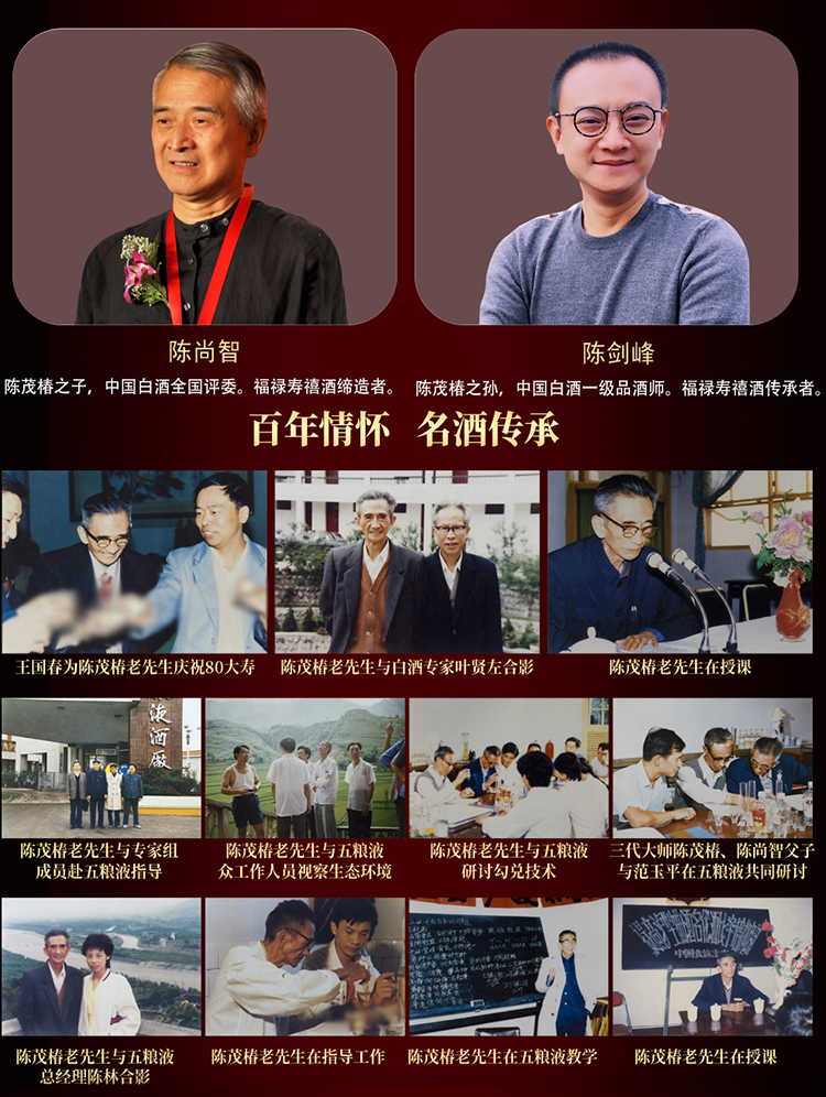 五粮液总厂生产 福禄寿禧 52度浓香型白酒 500ml*2瓶 礼盒装 图13