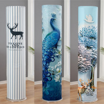 Air conditioning cover cover cabinet machine dust cover round Gree Midea Haier living room cylindrical vertical boot does not take the dust cover