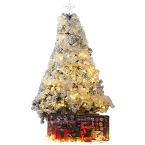 Christmas tree ornaments Christmas ball set simulated falling snow luminous lights ing-style Christmas decorations atmospheric atmosphere