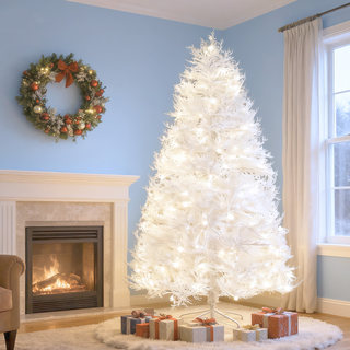 Christmas decoration 2025 new style glowing pure white