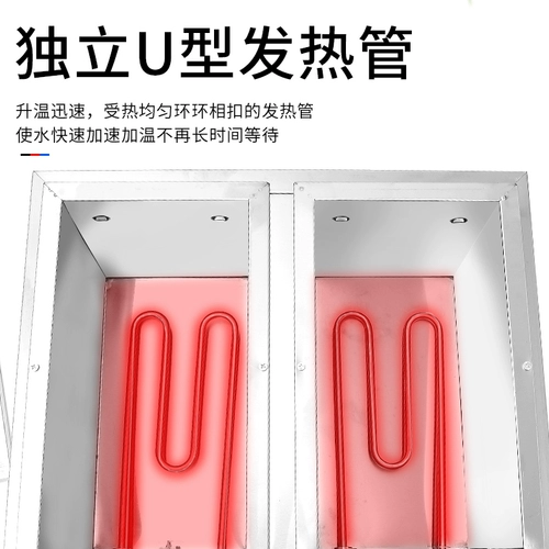 LC Четырех ямы варенованная печь для лапши Коммерческое рабочее столик Kanto вареный машина под бочкой электрический горячий острый горячий горшок с вареным овощным супом из риса