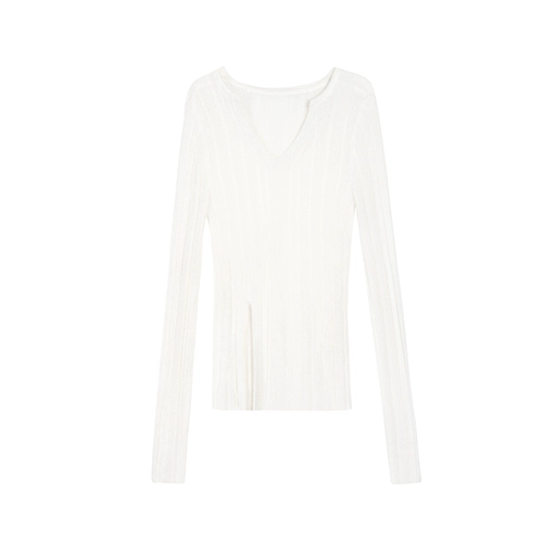 pusumede Рубашка с разрезом u-neck neckess