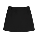 pusumede Пиджак классического кроя, осенняя юбка, приталенная мини-юбка, в корейском стиле, высокая талия, А-силуэт