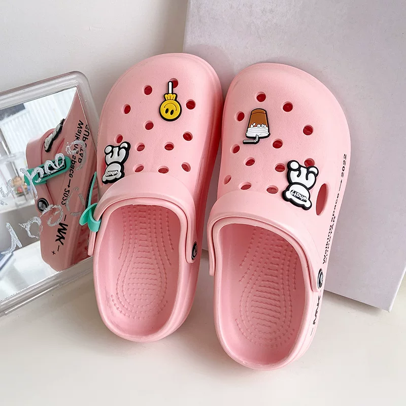 Пляжные сандалии (Crocs) дышащие, противоскользящие, дезодорирующие, унисекс 36–45