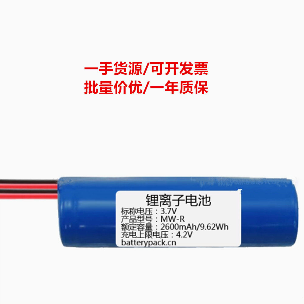 适用于MW-R猫王旅行者2号 COHN18650锂离子电池3.7v2600mAh9.62Wh