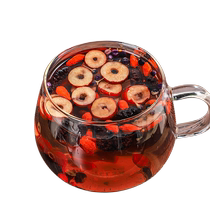 Mulberries black wolfberries red dates dried tea leaves late night nourishing health care tea bags 5 flavor raw materials kidney qi and blood