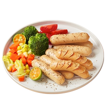 Chicken Sausage High Protein Low Fat Chicken Breast Sausage Ready-to-Eat No-Reduced Calorie Starch Fitness Meal Replacement Non-Reduced Food Snacks