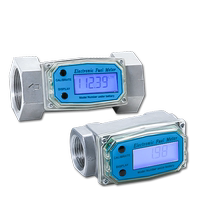 BREMEN turbine flowmeter diesel gasoline methanol kerosene water electronic digital display liquid meter flow meter