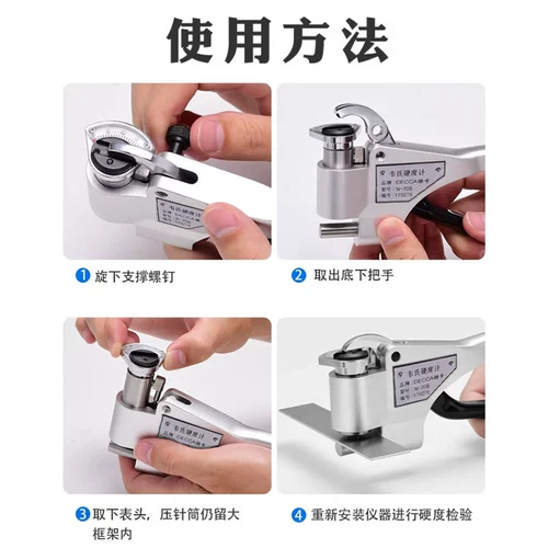 Металлический термометр, медный портативный стальной ремешок, тестер, алюминиевый сплав