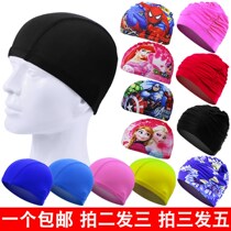 Swimming cap high-elastic breathable nylon swimming cap fashion children adult men and women enlarged swimming cap swimming cap