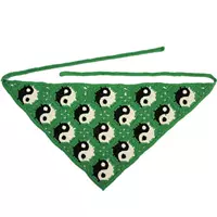 Темно -зеленый [Tai Chi Triangle Scarf]