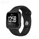 Подходит для силиконового ремешка Fitbit Versa 2/Versa/Versa Lite SE, одноцветного браслета с обратной пряжкой