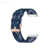 Применимо к Fitbit Versa3/Sense Нейлоновый холст плетенный ремешок Sense Metal Metal Head Guards