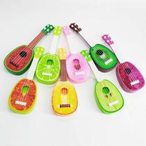 Trompette de fruits pour enfants guitare musicale jouet de simulation mini ukulélé mâle et femelle guitare musicale pour bébé