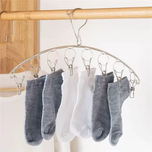 Носки, система хранения, полотенце, ветрозащитная изогнутая вешалка из нержавеющей стали
