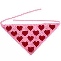 Розовый [Большой любовный треугольник шарф]